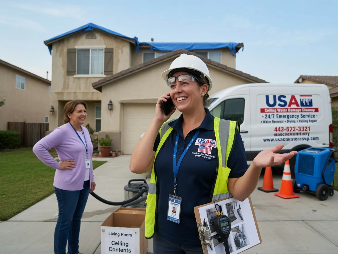 Ceiling Water Damage Restoration Luther, OK FAQs