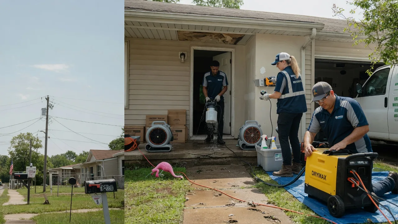 Storm Damage Water Removal in Luther, OK near me